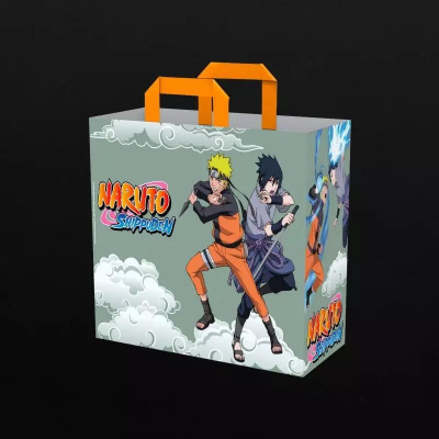 Konix Naruto Shopping Bag grey