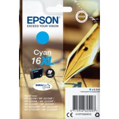 Atramentová tyčinka EPSON Singlepack "Pen" Cyan 16XL DURABrite Ultra Ink