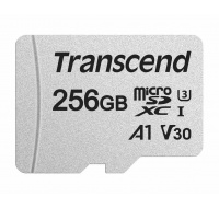 Karta TRANSCEND MicroSDXC 256GB 300S, UHS-I U3 V30 + adaptér