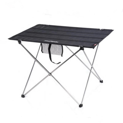 Naturehike ultralehký skládací stolek L 75cm - černý