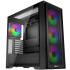 EVOLVEO Rhino, skříň eATX/ATX, 4x ARGB ventilátor 120mm, boční panel temperované sklo + mřížkovaný přední panel