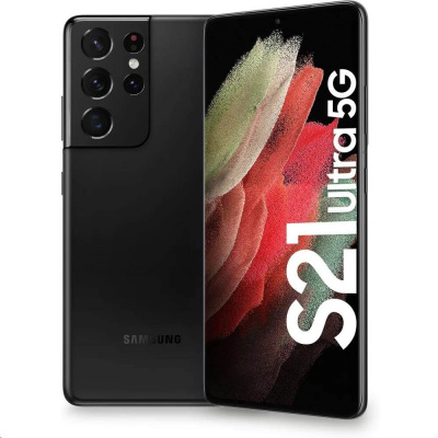 Samsung Galaxy S21 Ultra (G998), 128 GB, 5G, DS, EÚ, čierna