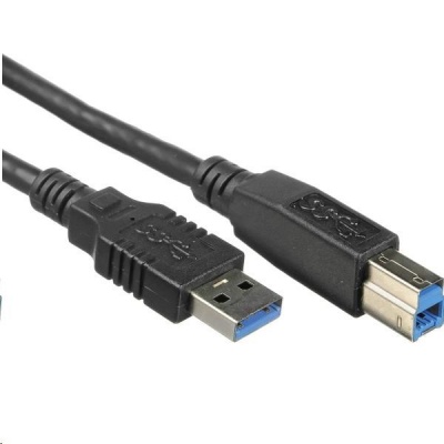 Kábel USB PREMIUMCORD 3.0, Super-speed 5Gbps A-B, 9pin, 3m
