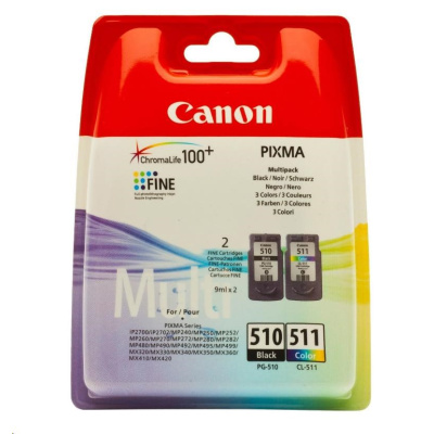 Canon BJ CARTRIDGE PG-510 / CL-511 Multi pack SEC