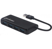 MANHATTAN USB Hub 4-portový USB 3.2 Gen 1 Hub