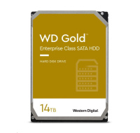 WD GOLD WD141KRYZ 14TB SATA/ 6Gb/s 512MB cache 7200 otáčok za minútu, CMR, Enterprise