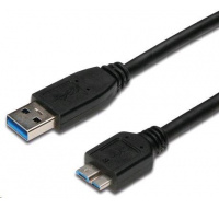 Kábel USB PREMIUMCORD 3.0 A - Micro B 5m, prepojenie (M/M)