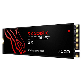SANDISK SSD OPTIMUS GX 7100 NVMe 500GB PCIe, Gen4, (R:6800, W:5800MB/s) SANDISK SSD OPTIMUS GX 7100 NVMe 500GB PCIe, Gen4, (R:6800, W:5800MB/s)