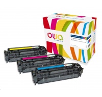 OWA Armor toner pre HP Color Laserjet Pro300 M351, M375, Pro400 M451, M475, 3x2600 strán, CF370AM, C+M+Y