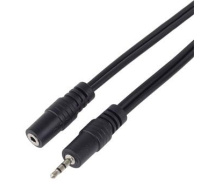 PREMIUMCORD Audio kábel 2,5 mm Jack - predĺženie Jack 2 m (M/F, stereo)