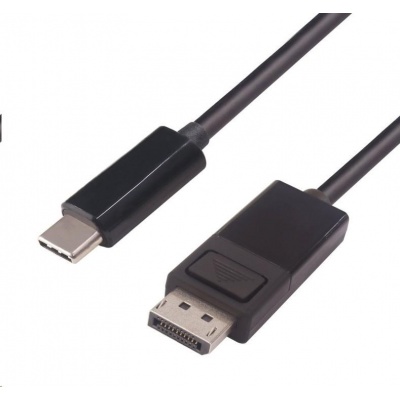 Prevodný kábel PremiumCord 2 m USB3.1 na DisplayPort, rozlíšenie 4K*2K@30Hz