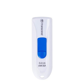 TRANSCEND Flash disk 64GB JetFlash®790, USB 3.1 (R:90/W:30 MB/s) biela/modrá