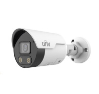 Uniview IPC2125SB-ADF40KMC-I0, 4,7Mpix, H.265, zv.4 mm (91,2°), PoE, Mic.reproduktor, IR 30 m, biele osvetlenie, MicroSDXC, IP67