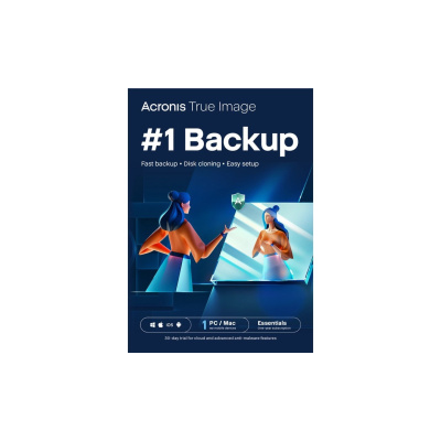 Acronis True Image Essentials Predplatné 1 počítač - 1 rok predplatného ESD