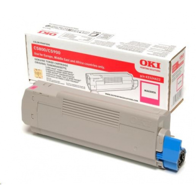 Oki Toner Magenta pre multifunkčné zariadenia C5800/C5900/C5550 (5000 strán)