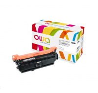 OWA Armor toner pre HP Color Laserjet Ese 500 M551, M575, 11000 strán, CE400X, čierna/čierna