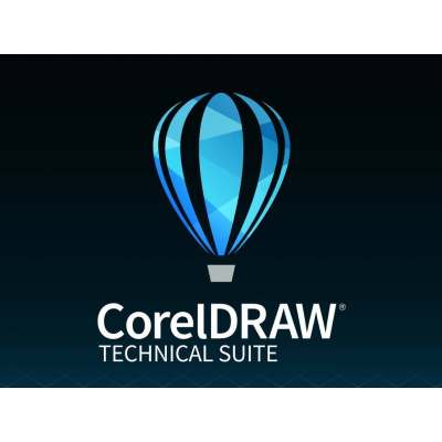 CorelDRAW Technical Suite 365-dňové predplatné. Obnova (2501+) SK/DE/FR/ES/BR/IT/CZ/PL/NL