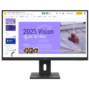 LENOVO LCD E27Q-40 - 27",IPS,16:9,2560x1440,100Hz,350cd/m2,1500:1,4ms(GtG),VGA,DP,2x HDMI (TMDS),USB Hub,Pivot
