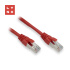 LYNX FTP patch kabel Cat5e PVC, CCA, 1m, červený (balení obsahuje 10ks)