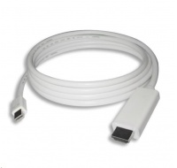 PREMIUMCORD Mini DisplayPort kábel 1.2 na HDMI 2.0, pre rozlíšenie 4Kx2K@60Hz, 1m