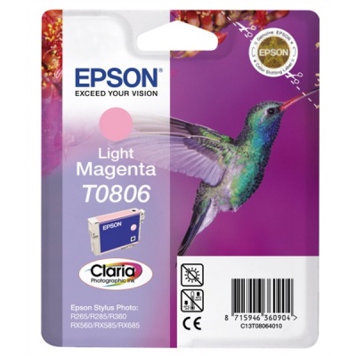Atramentová tyčinka EPSON CLARIA Stylus photo "Hummingbird" R265/ RX560/ R360 - svetlo purpurová