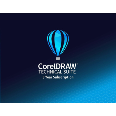 CorelDRAW Technical Suite Edu 3 roky pronájmu licence (Single) EN/DE/FR/ES/BR/IT/CZ/PL/NL