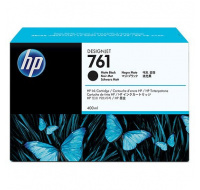 HP 761 Black matte DJ Ink Cart, 400 ml, CM991A