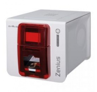 Evolis Zenius Classic, jednostranný, 12 bodov/mm (300 dpi), USB, červený