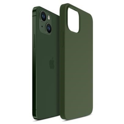3mk ochranný kryt Hardy Silicone MagCase pro Apple iPhone 15 Plus, Alphine Green