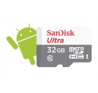 SanDisk MicroSDHC 32 GB Ultra (80 MB/s, Class 10 UHS-I, Android)