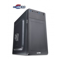 skriňa 1stCOOL STEP 3 ver.3 + čítačka kariet, micro ATX, AU, 2XUSB 3.0 + 2x USB 2.0, bez napájania, čierna