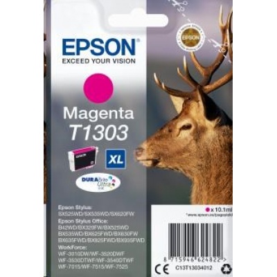 Atramentová tyčinka EPSON Singlepack "Deer" Magenta T1303 DURABrite Ultra Ink (10,1 ml)