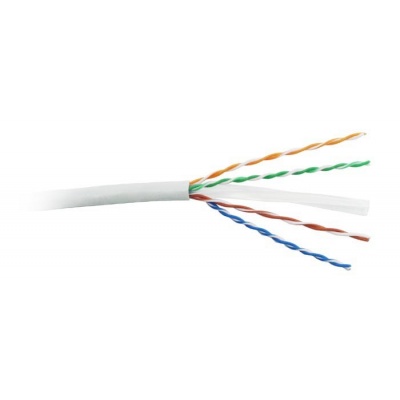 UTP kabel PlanetElite, Cat6, licna(lanko), PVC, šedý, 305m