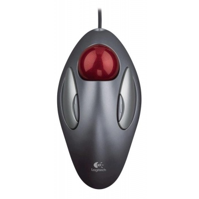 Logitech Mouse TrackMan Marble, silver