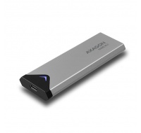 AXAGON EEM2-UG2, USB-C 3.2 Gen 2 - M.2 NVMe SSD kovový box, dĺžka 42 až 80 mm