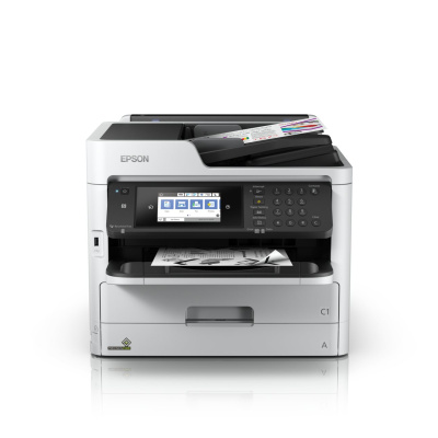 Atramentová tlačiareň EPSON WorkForce Pro WF-M5799DWF, čiernobiela, 4v1, A4, 34 str./min., Ethernet, WiFi (Direct), duplex, Trade In 2000 Kč