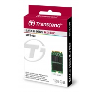 TRANSCEND Industrial SSD MTS400S 128GB, M.2 2242, SATA III 6 Gb/s, MLC