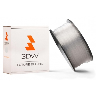 3DW ARMOR - PLA filament, priemer 1,75 mm, 1 kg, transparentný