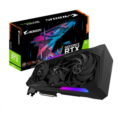 GIGABYTE VGA NVIDIA GeForce RTX 3070 Ti AORUS MASTER 8G, RTX 3070 Ti LHR, 8GB GDDR6X, 3xDP, 3xHDMI