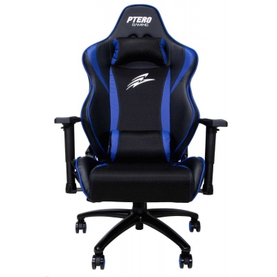 EVOLVEO masážní herní křeslo, Ptero ZX Cooled, s chladícími ventilátory, Blue
