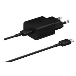 Samsung cestovní nabíječka EP-T1510XBE, PD, 15W, kabel USB-C, černá, EU