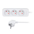Solight prodlužovací přívod 3m, 3 zásuvky, 16A/3680W, PVC, bílý