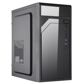 EUROCASE skříň ML M6-590B, mATX, 2x USB-A, černá