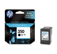 HP 350 Black Ink Cart, 4,5 ml, CB335EE (200 pages)