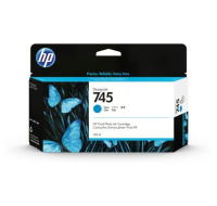 HP 745 130-ml Cyan Ink Cartridge