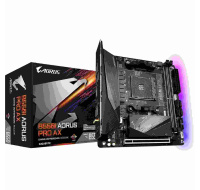 GIGABYTE MB Sc AM4 B550 I AORUS PRO AX, AMD B550I, 2 x DDR4, Wi-Fi, HDMI