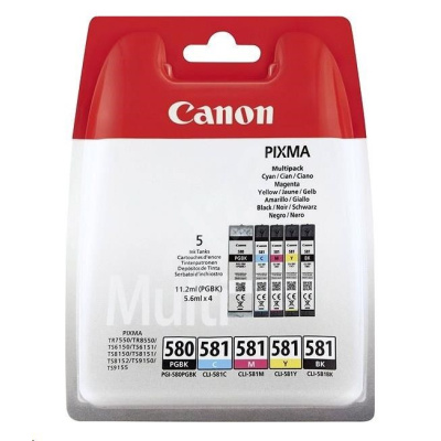 Canon CARTRIDGE PGI-580/CLI-581 BK/CMYK MULTI