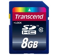 Karta TRANSCEND SDHC 8 GB Premium, trieda 10