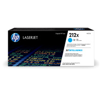 HP 212X High Yield Cyan Original LaserJet Toner Cartridge (10,000 pages)