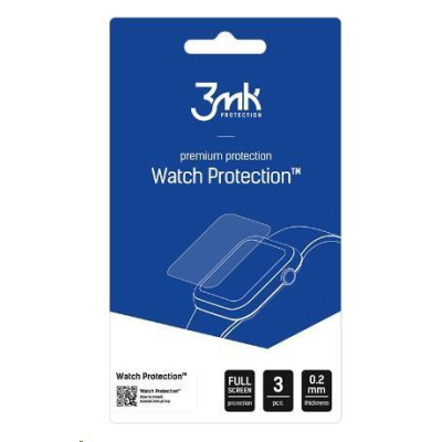3mk ochranná fólie Watch Protection ARC pro Apple Watch 6, Watch SE, 40mm (3ks)